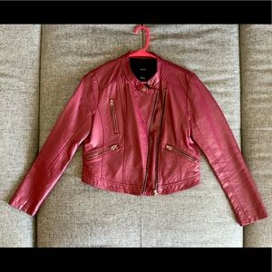 Forever 21 Faux Leather Motorcycle Jacket